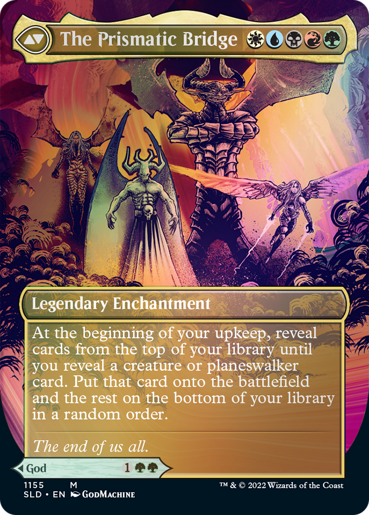 Esika, God of the Tree // The Prismatic Bridge (Borderless) [Secret Lair: From Cute to Brute] - Trinity Hobby