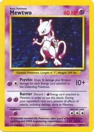 Mewtwo (10/102) [Base Set Unlimited] - Trinity Hobby