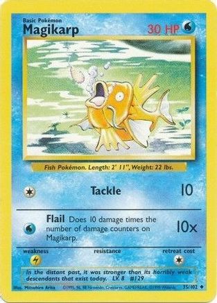Magikarp (35/102) [Base Set Unlimited] - Trinity Hobby