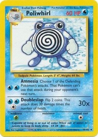 Poliwhirl (38/102) [Base Set Unlimited] - Trinity Hobby