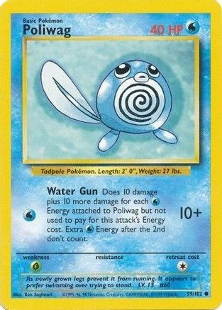 Poliwag (59/102) [Base Set Unlimited] - Trinity Hobby