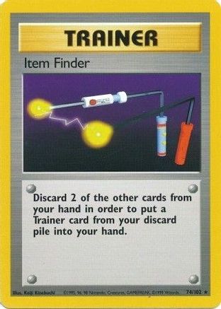 Item Finder (74/102) [Base Set Unlimited] - Trinity Hobby