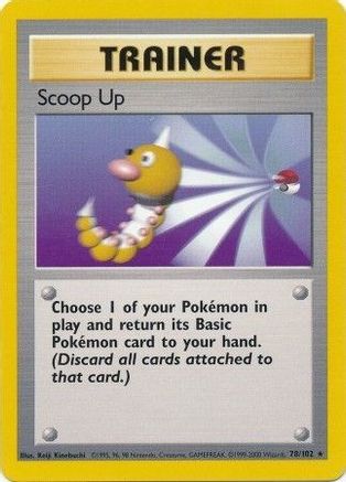 Scoop Up (78/102) [Base Set Unlimited] - Trinity Hobby