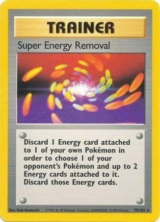 Super Energy Removal (79/102) [Base Set Unlimited] - Trinity Hobby
