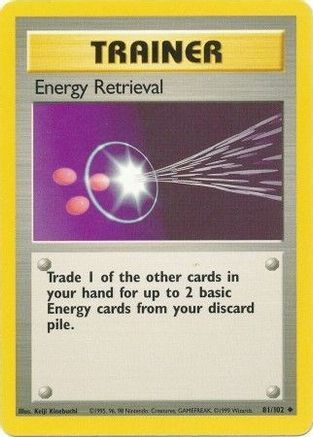 Energy Retrieval (81/102) [Base Set Unlimited] - Trinity Hobby