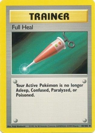 Full Heal (82/102) [Base Set Unlimited] - Trinity Hobby