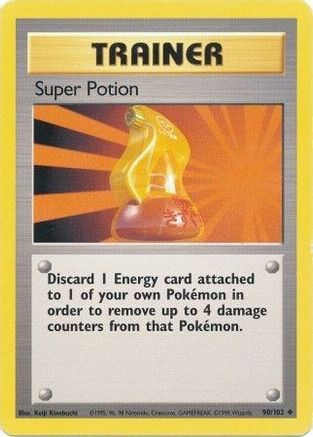 Super Potion (90/102) [Base Set Unlimited] - Trinity Hobby