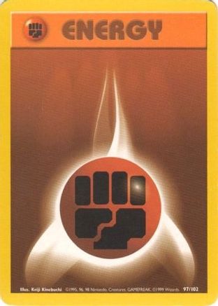 Fighting Energy (97/102) [Base Set Unlimited] - Trinity Hobby