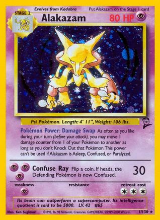 Alakazam (1/130) [Base Set 2] - Trinity Hobby