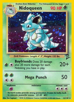 Nidoqueen (12/130) [Base Set 2] - Trinity Hobby