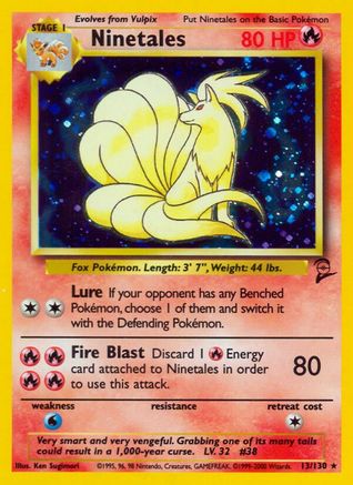 Ninetales (13/130) [Base Set 2] - Trinity Hobby