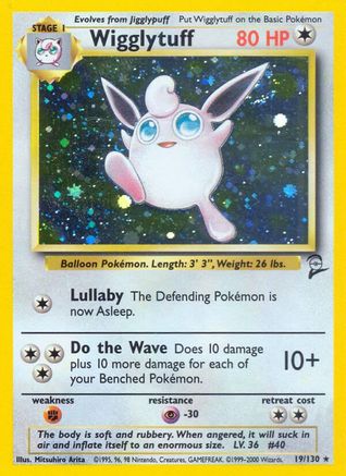 Wigglytuff (19/130) [Base Set 2] - Trinity Hobby