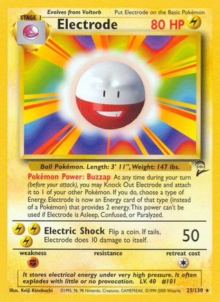 Electrode (25/130) [Base Set 2] - Trinity Hobby