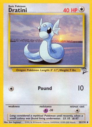 Dratini (38/130) [Base Set 2] - Trinity Hobby
