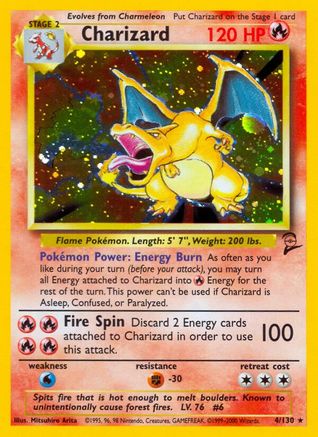 Charizard (4/130) [Base Set 2] - Trinity Hobby