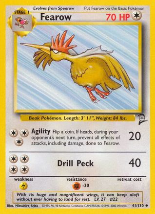 Fearow (41/130) [Base Set 2] - Trinity Hobby