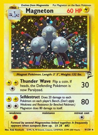 Magneton (9/130) [Base Set 2] - Trinity Hobby