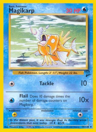 Magikarp (50/130) [Base Set 2] - Trinity Hobby
