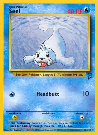 Seel (61/130) [Base Set 2] - Trinity Hobby