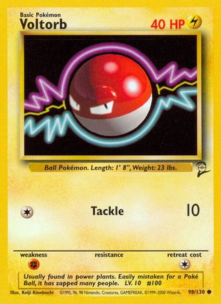Voltorb (98/130) [Base Set 2] - Trinity Hobby
