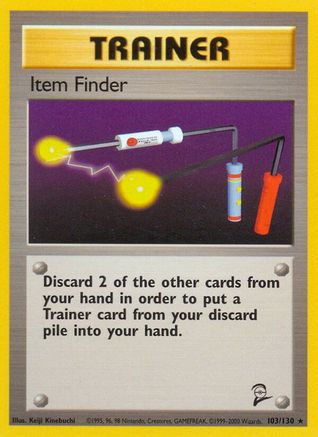 Item Finder (103/130) [Base Set 2] - Trinity Hobby