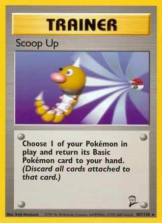 Scoop Up (107/130) [Base Set 2] - Trinity Hobby