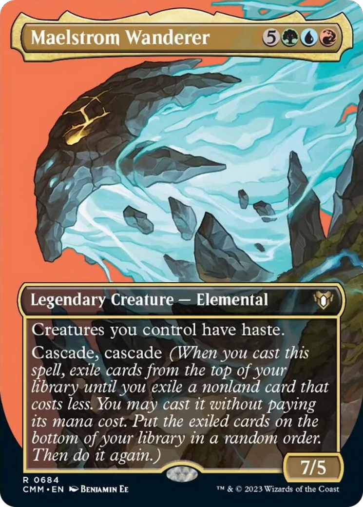 Maelstrom Wanderer (Borderless Profile) [Commander Masters] - Trinity Hobby
