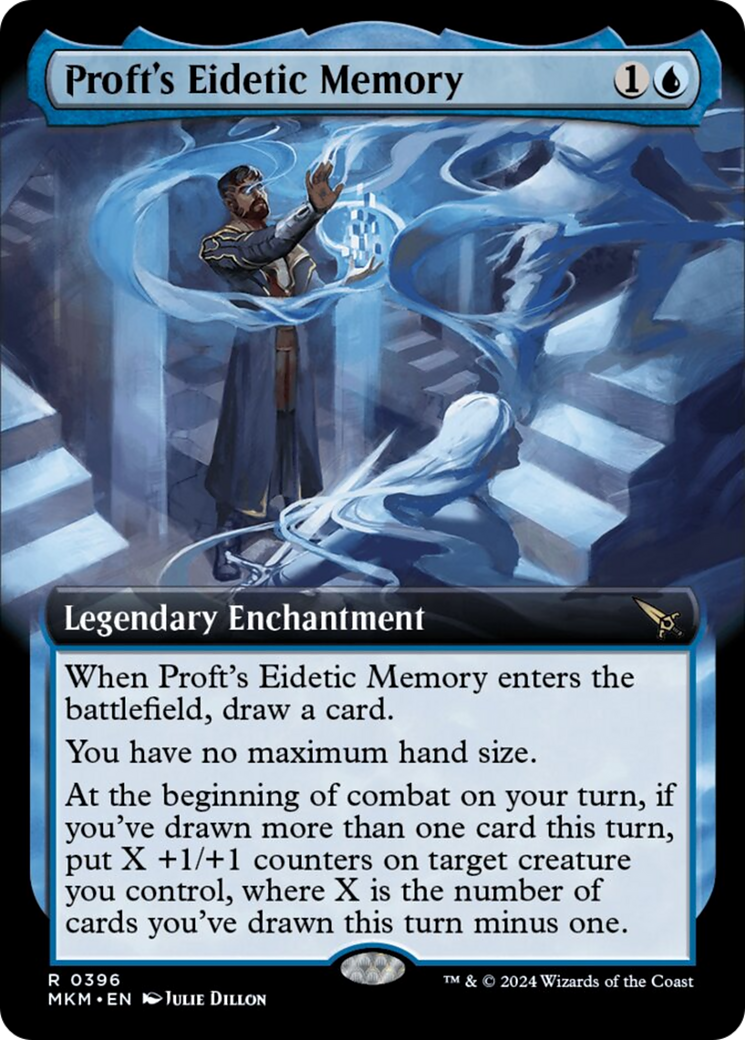 Proft's Eidetic Memory (Extended Art) [Murders at Karlov Manor] - Trinity Hobby
