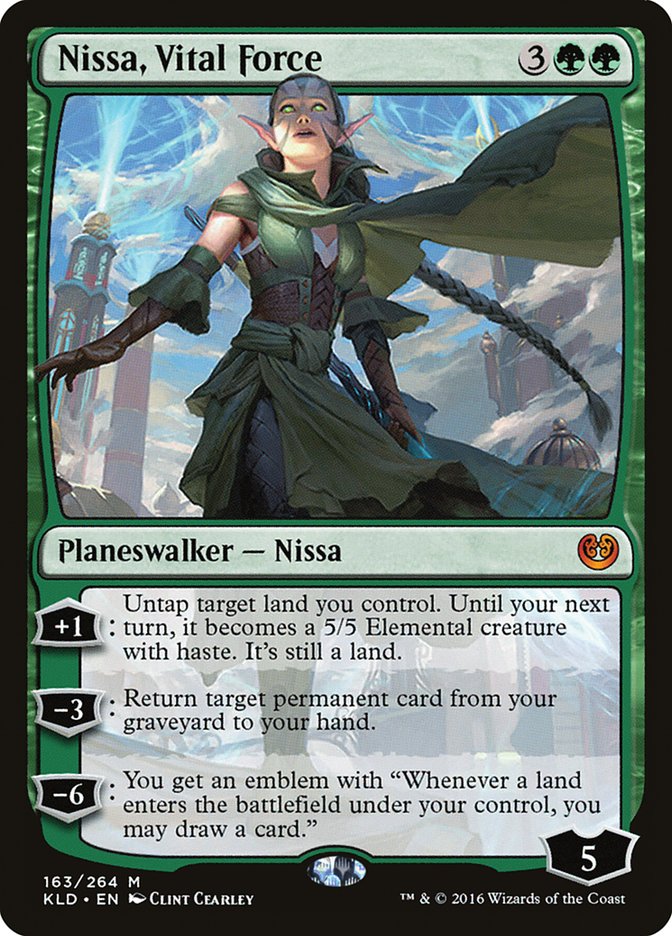 Nissa, Vital Force [Kaladesh] - Trinity Hobby
