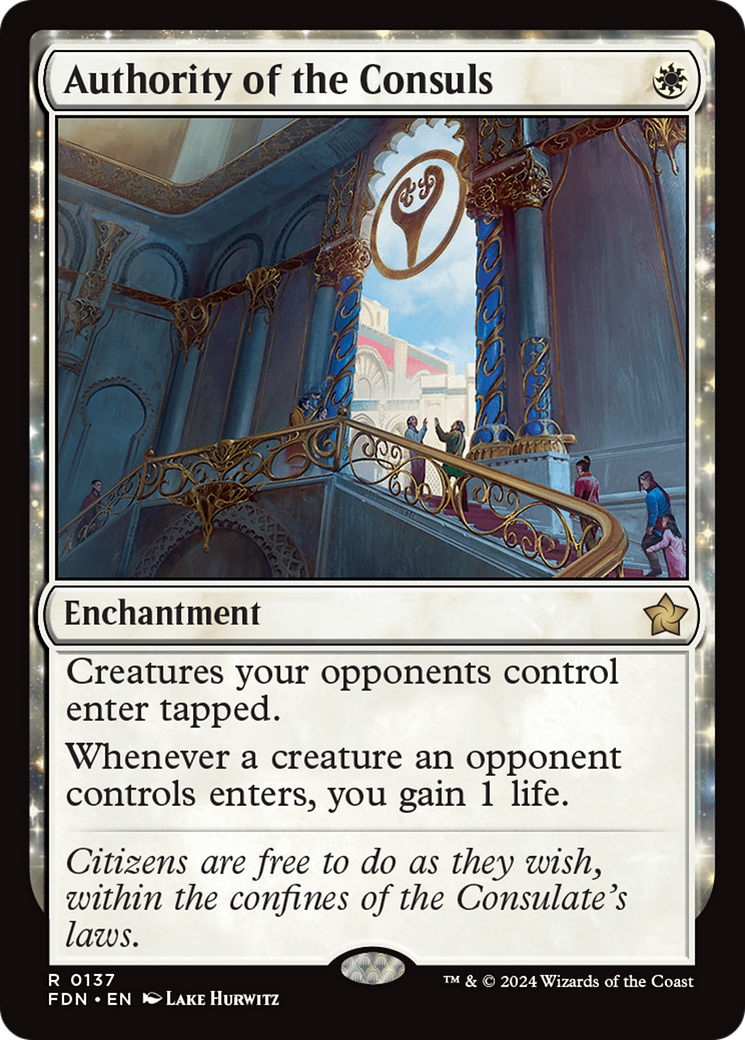 Authority of the Consuls [Foundations] - Trinity Hobby