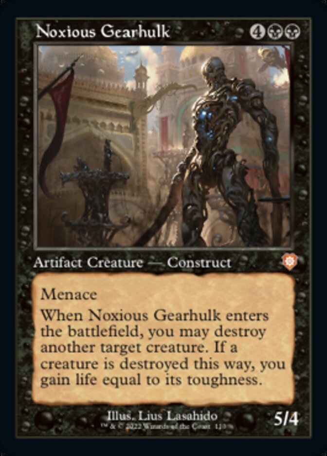 Noxious Gearhulk (Retro) [The Brothers' War Commander] - Trinity Hobby