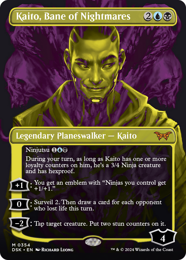 Kaito, Bane of Nightmares (Showcase) [Duskmourn: House of Horror] - Trinity Hobby