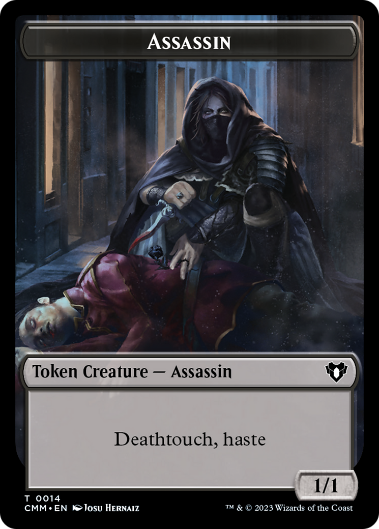 Assassin Token [Commander Masters Tokens] - Trinity Hobby