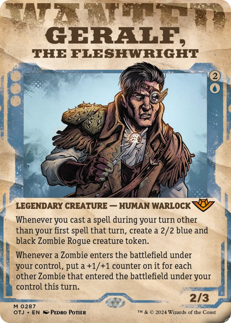 Geralf, the Fleshwright (Showcase) [Outlaws of Thunder Junction] - Trinity Hobby