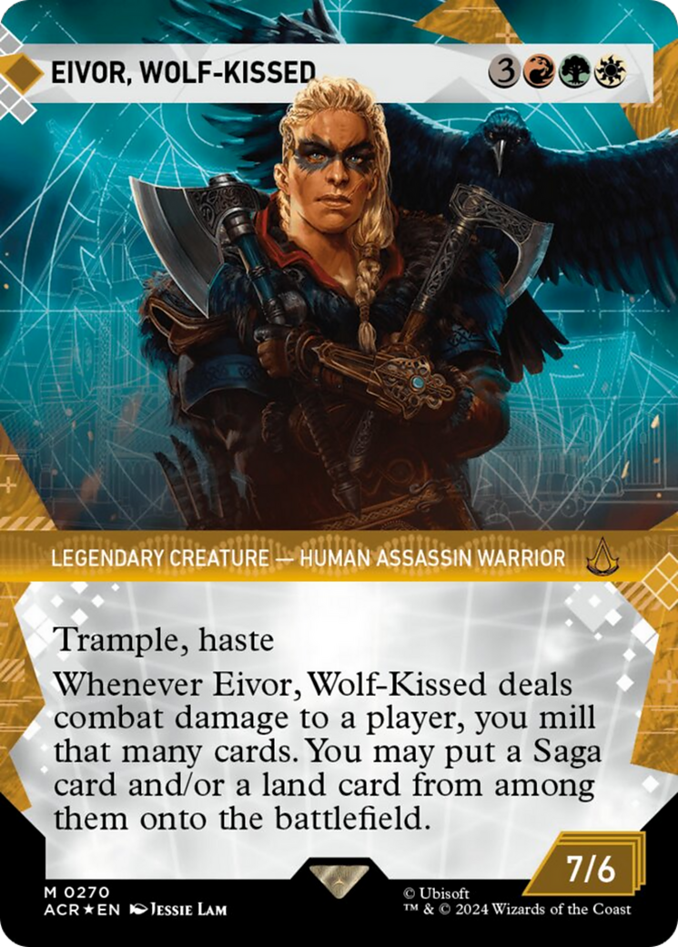 Eivor, Wolf-Kissed (Showcase) (Textured Foil) [Assassin's Creed] - Trinity Hobby