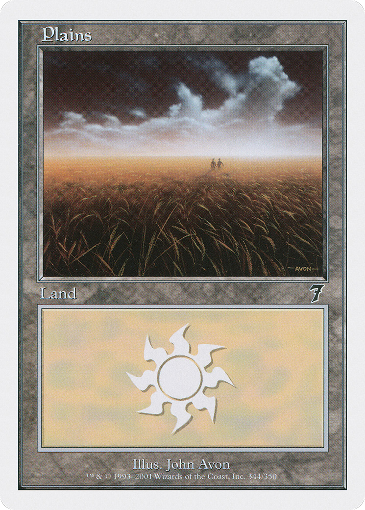 Plains (344) [Seventh Edition] - Trinity Hobby