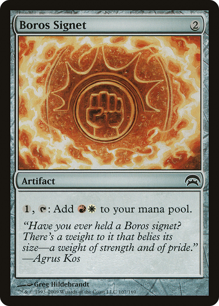 Boros Signet [Planechase] - Trinity Hobby