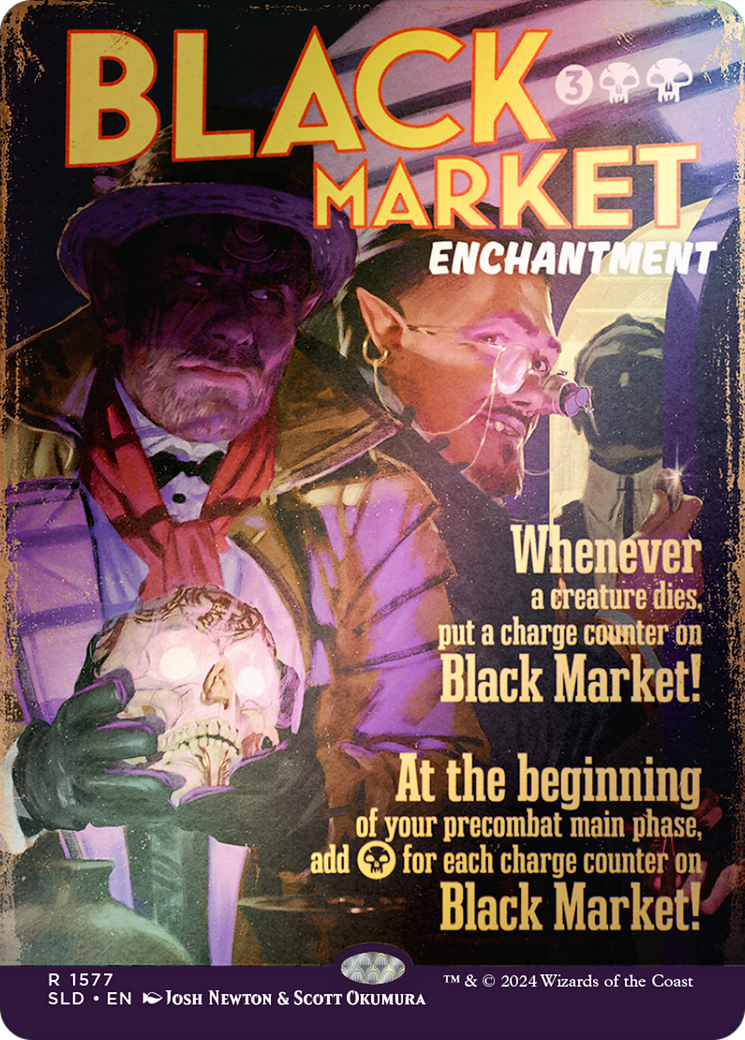 Black Market (Rainbow Foil) [Secret Lair Drop Series] - Trinity Hobby