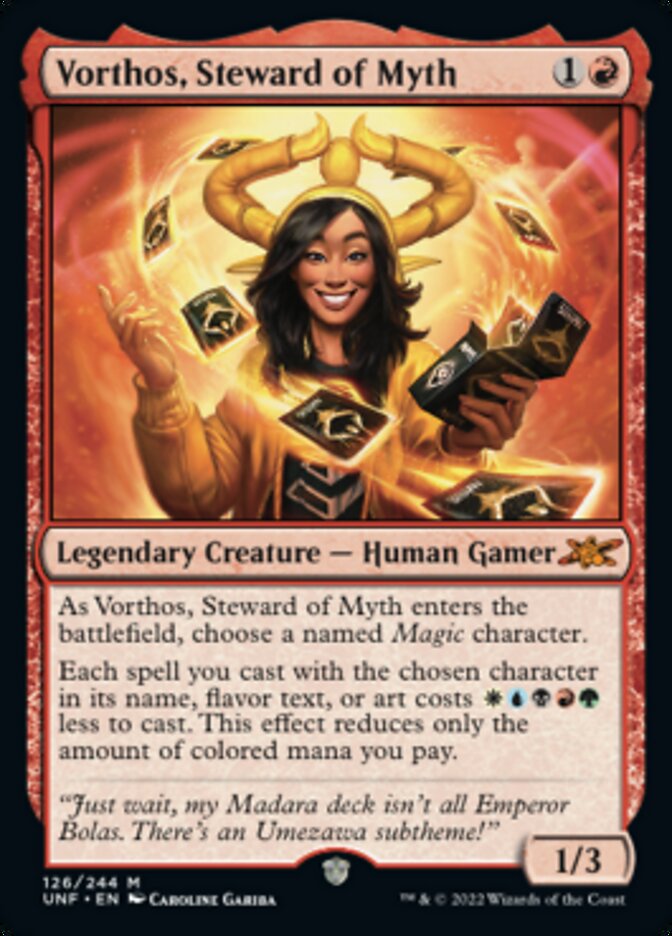 Vorthos, Steward of Myth [Unfinity] - Trinity Hobby