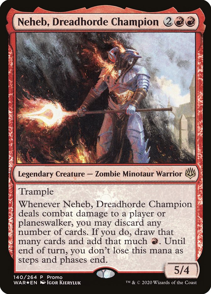 Neheb, Dreadhorde Champion [Resale Promos] - Trinity Hobby