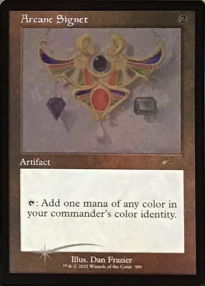 Arcane Signet (Retro) (Foil Etched) [Secret Lair Drop Promos] - Trinity Hobby