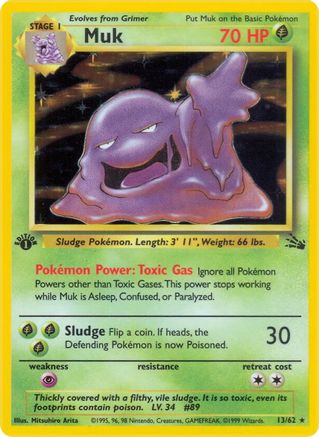 Muk (13/62) [Fossil Unlimited] - Trinity Hobby