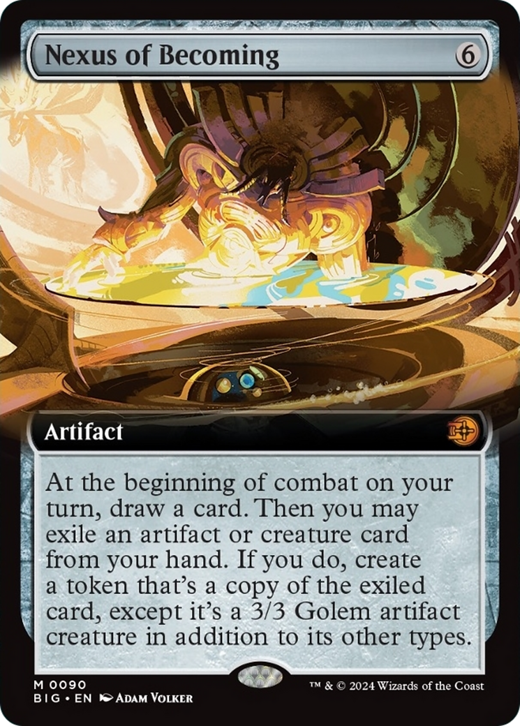 Nexus of Becoming (Extended Art) [Outlaws of Thunder Junction: The Big Score] - Trinity Hobby
