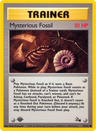 Mysterious Fossil (62/62) [Fossil Unlimited] - Trinity Hobby