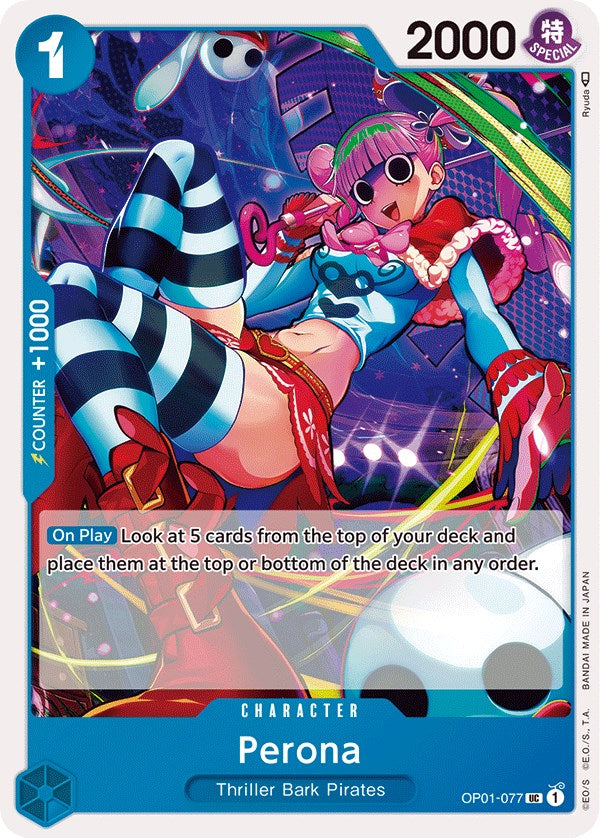Perona (OP01-077) - [Romance Dawn] - Trinity Hobby