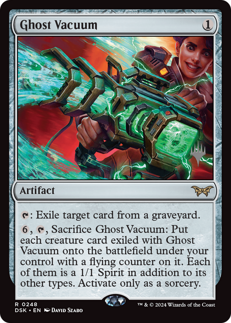 Ghost Vacuum (Promo Pack) [Duskmourn: House of Horror Promos] - Trinity Hobby