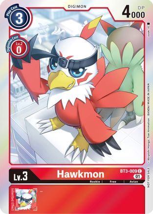 Hawkmon [BT3-009] (ST-11 Special Entry Pack) [Release Special Booster Promos] - Trinity Hobby