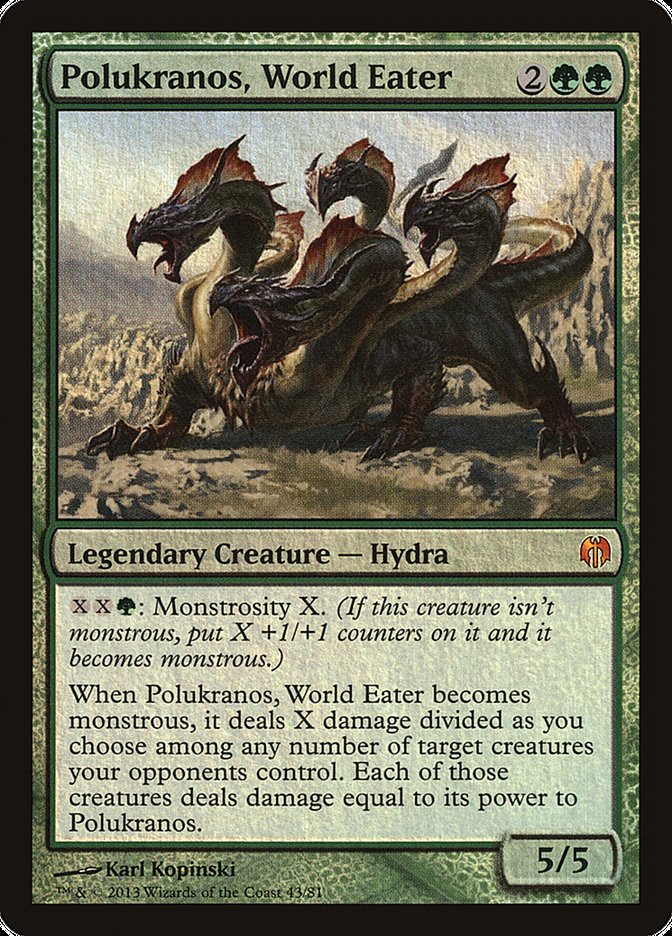 Polukranos, World Eater [Duel Decks: Heroes vs. Monsters] - Trinity Hobby