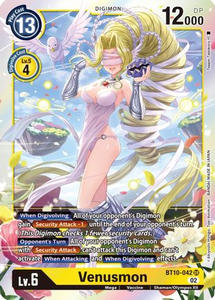Venusmon [BT10-042] [Xros Encounter] - Trinity Hobby