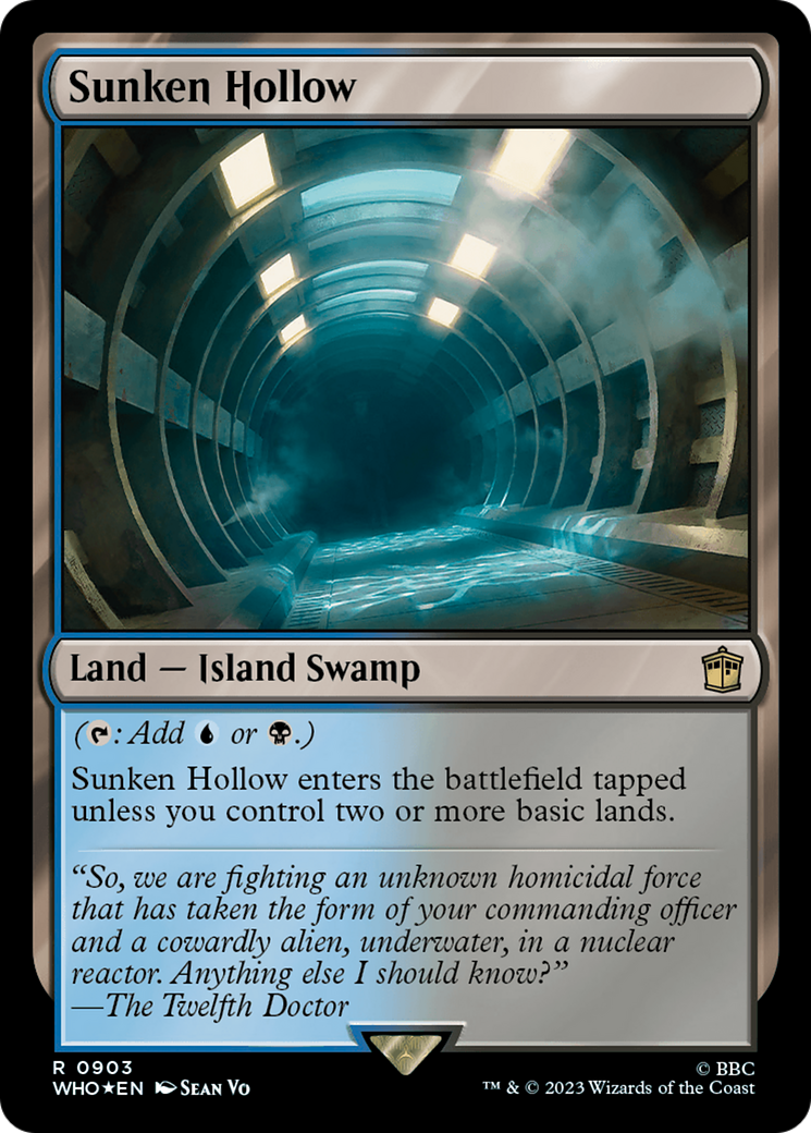 Sunken Hollow (Surge Foil) [Doctor Who] - Trinity Hobby